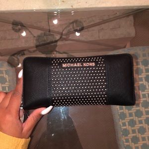 Authentic Micheal Kors Studded Wallet